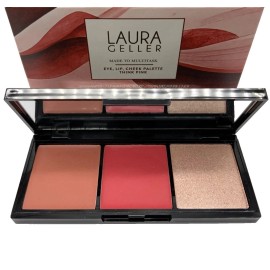 Laura Geller Eye, Lip, Cheek Palette Made To Multitask THINK PINK New Boxed