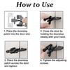 2 Pcs Portable Security Door Lock, Additional Safety and Privacy