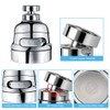 Faucet Sprayer Attachment, Rotate Swivel Water Saving Tap Aerator, Kitchen