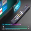 Universal Remote Control Replacment for All Sceptre TV LED LCD