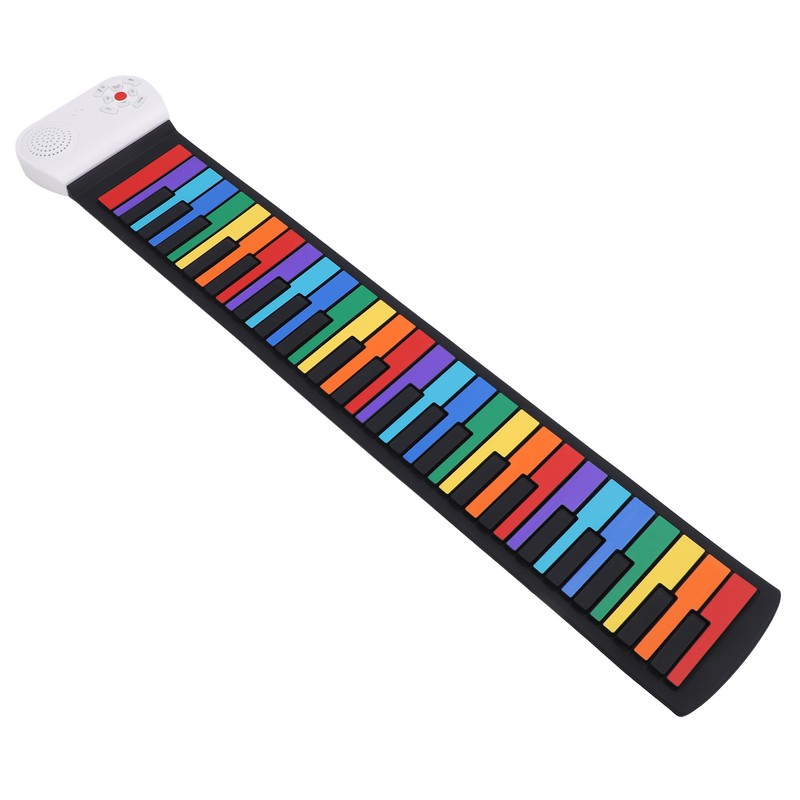 49 Keys Roll Up Piano Toy Realistic Sound Rechargeable Electric