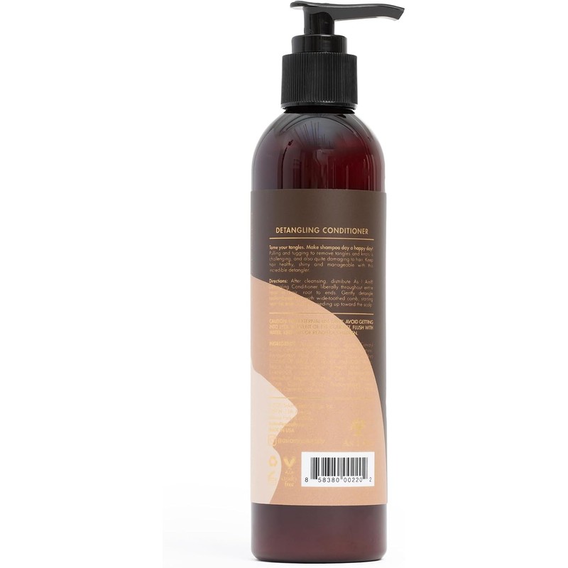 As I Am Detangling Conditioner Leave-in Tangle Releaser, 8 Ounce