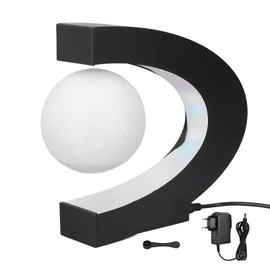 Levitating Moon Lamp ABS Floating Moon Night Light for Office Home Decoration 100‑240VEU Plug