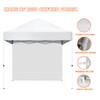 TGEHAP Canopy Tent Sidewalls for 10x10, 10x20 Pop up Canopy