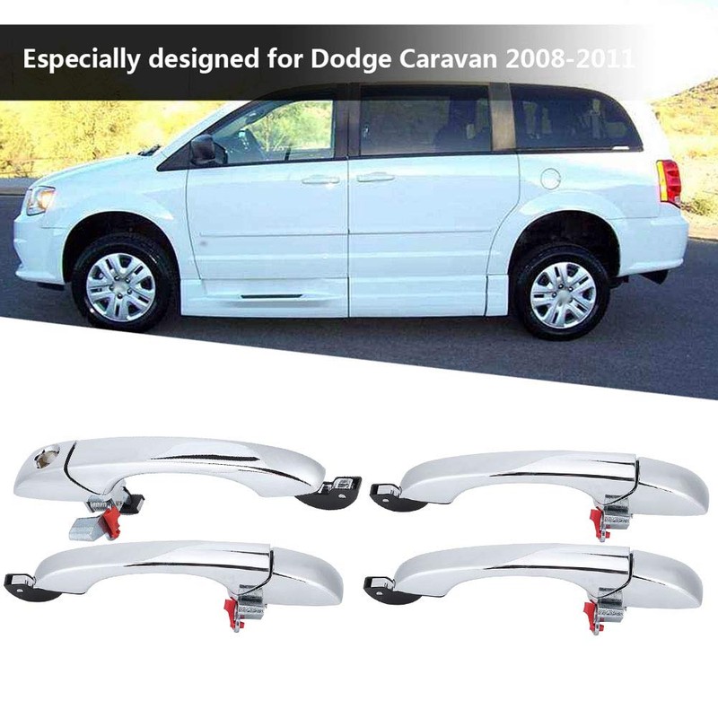 Door Handles, Door Handles, Handle, Exterior Door Handle, 4-Piece Car