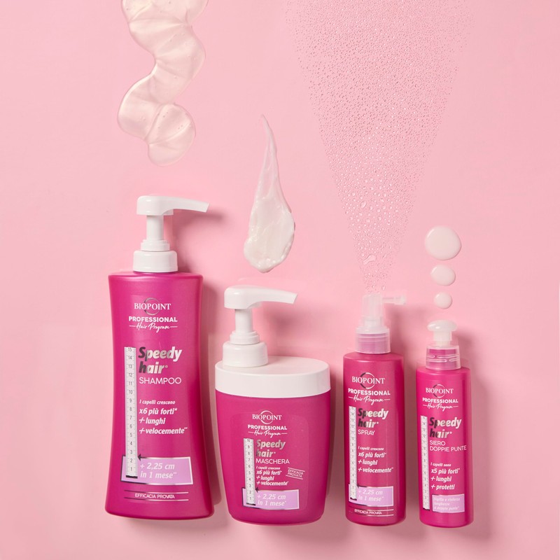 BIOPOINT Speedy Hair - Spray Capelli Senza Risciacquo, Crescita più
