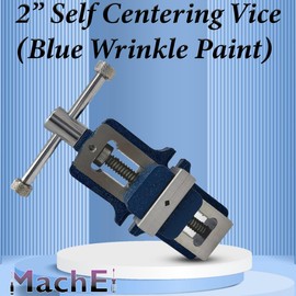 MachEl Quality Self-Centering Vice Vise - Engineering Tools - Fixed Base - Rigid & Tough Quality (Jaw Width 50mm)