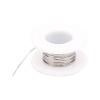sourcingmap 10M 33Ft 0.1x0.5mm Nichrome Flat Heater Wire for Heating