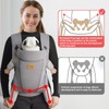 New Upgrade Ergonomic Baby Carrier Newborn Toddler Wrap Carrier,Hands Free
