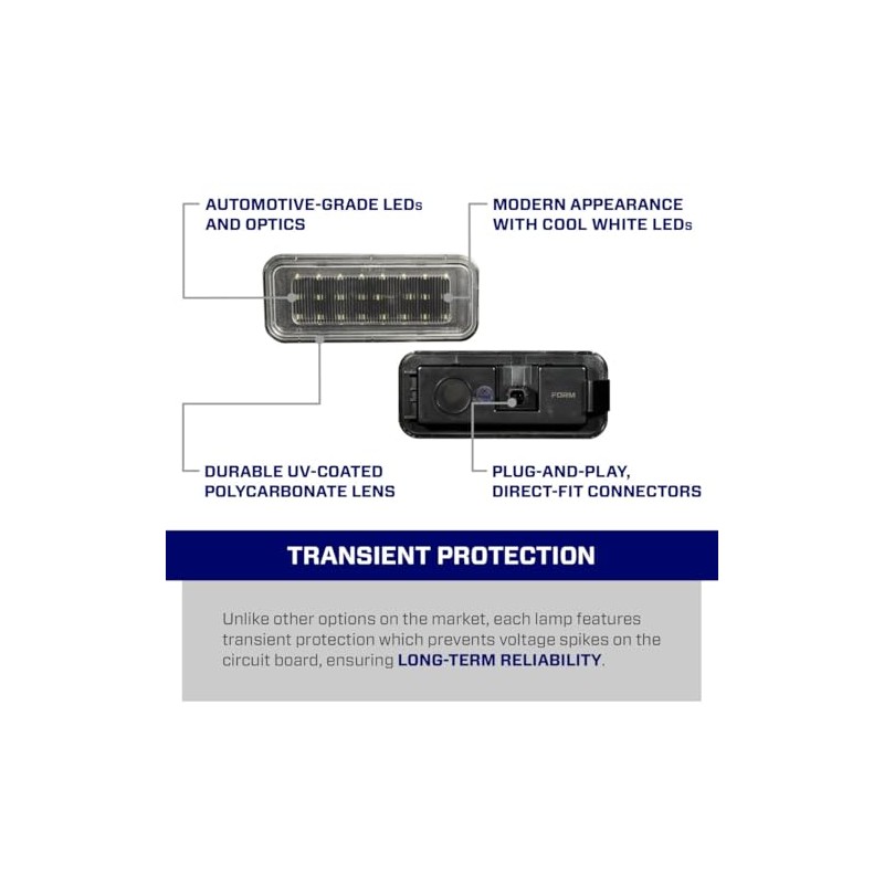 Form Lighting LED Bed Lights compatible with Toyota Tacoma 2020-2023