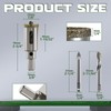 CSOOM 7/8"（22mm） Diamond Hole Saw with Center Drill Bit, One-Touch