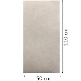 Faraday Cloth 110 x 50 cm for Faraday Cages and Radiation Free Zones Electromagnetic Shielding 75-85dB Blocks 5G WiFi and RF Signals