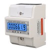 Digital Energy Meter 3 Phase 4 Wire KWh Electricity Wattmeter