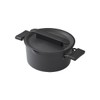 Lock&amp;Lock [Headquarters] Lock&amp;Lock Light and convenient one-cook double pot 18cm