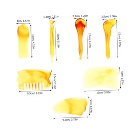 COLLBATH 1 Set Facial Massage Tools Kit Guasha for Muscle Relaxation Scalp and Head Massage Experience Easy to Use Sleek Design for Daily