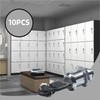 10 Pack 30mm Cam Lock Security, Cabinet Locks with Keys,