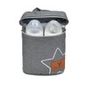 Cangaroo Charlie Thermal Bag for 2 Baby Bottles Zip Handle,