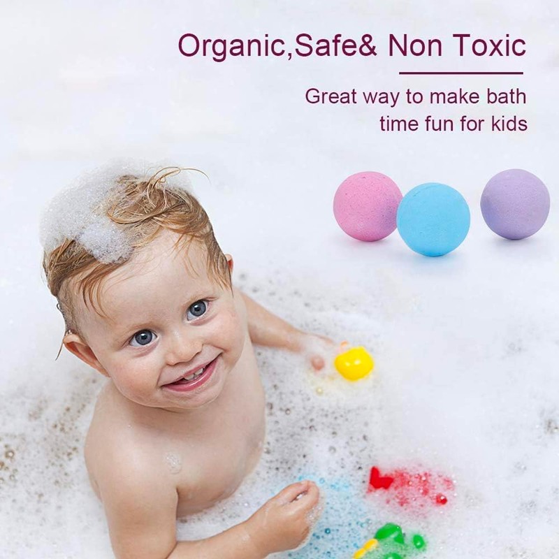 THE REPLICANT Foam Bath Additive/Pack of 4 Fruity Sparkling Bath