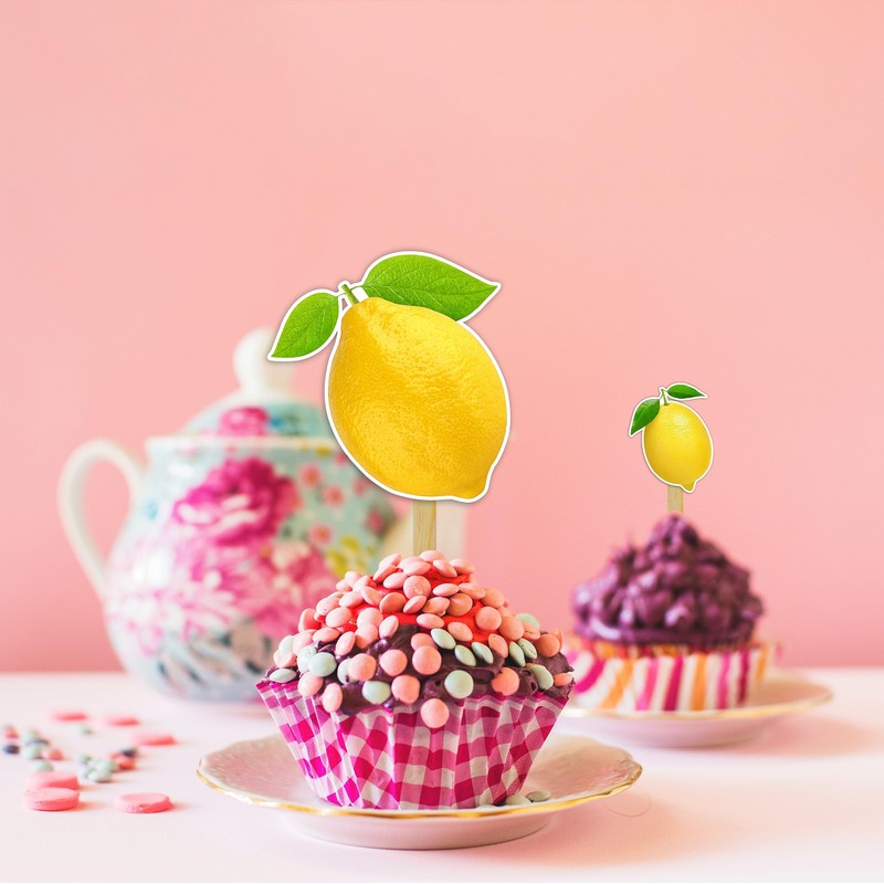 Seyal® Lemon Cupcake Topper