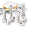 M8-1.25 x 25mm Socket Head Cap Screws Metric, Hex Socket