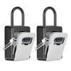 Portable Key Lock Box, Upgrade Clearly Visible Numbers, Lock Box