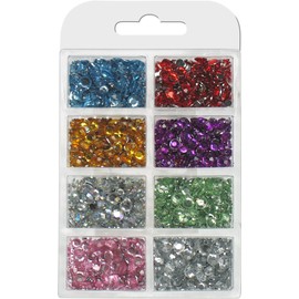 Assortment of Acrylic Rhinestones Stick On