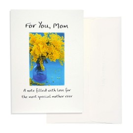Blue Mountain Arts Greeting Card “For You, Mom” Is the Perfect Mother’s Day, “Thinking of You,” or “I Love You” Card for an Amazing Mother, by Douglas Pagels (PIX045)