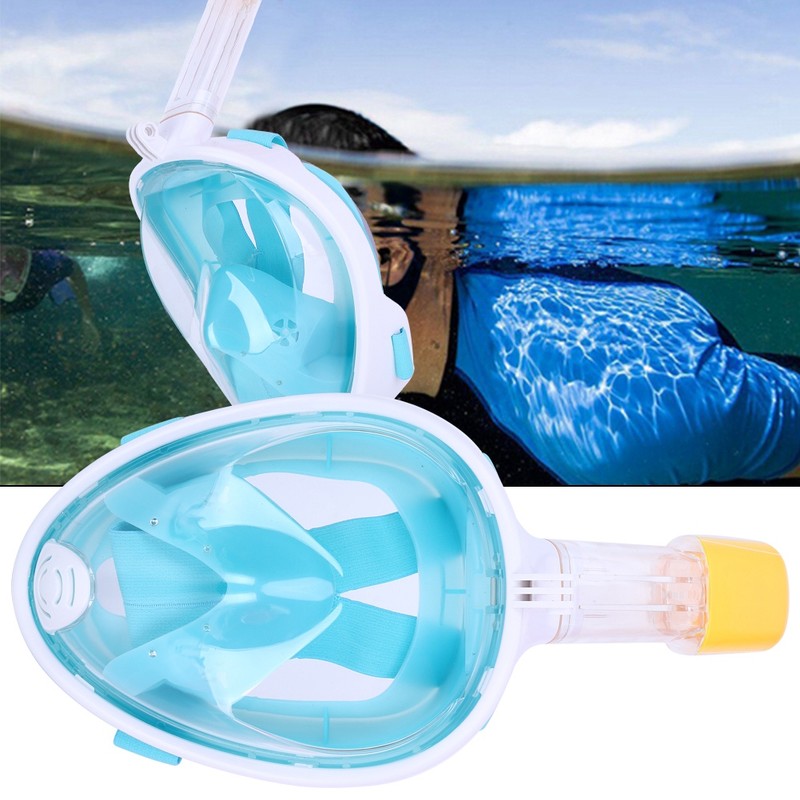 Outdoor Adult Goggle All Dry Silicone Antifog Snorkeling Face Shield