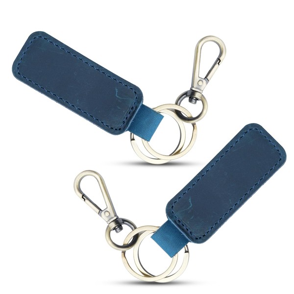 Llavero de piel personalizado de Estados Unidos, llavero de piel,