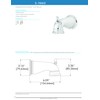 Speakman S-1560 Alexandria Bathtub Spout with Diverter for Stylish Bathroom