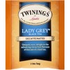 Twinings Decaffeinated Lady Grey Black Tea Individually Wrapped Bags, 20