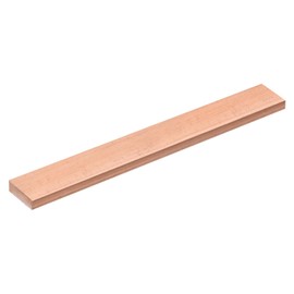sourcing map Copper Flat Bar, 1/4" Thickness x 25/32" Width x 6" Length Copper Bus Bar Stock Plate Mill for Electrical (6mm x 20mm x 152mm)