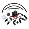 Adjustable Fuel Pressure Regulator Kit Oil 0-160psi Gauge 6AN Return