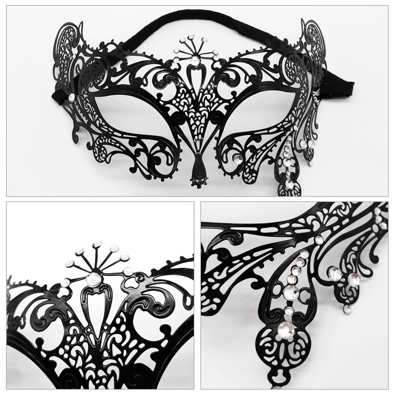 DragonX2 Masquerade Mask Set Venetian Mask for Masquerade, Wedding, Stage