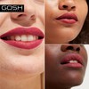 Gosh Luxury Rose Lipstick with Light Shimmer, Intense Pink Tones