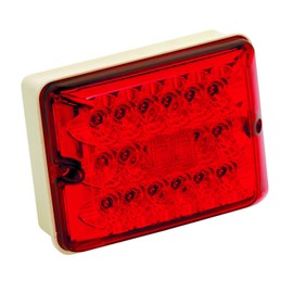 Bragman 86 Series LED Stop/Tail/Turn Taillight with White Base