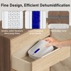 Rechargeable Small Dehumidifier, Portable Mini Dehumidifier for Bathroom, Highly Efficient