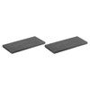 sourcing map Graphite Block Rectangular Graphite Electrode Plate 100 x