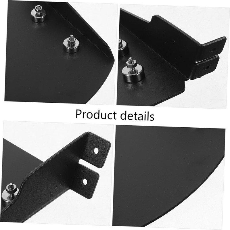 Kisangel BBQ Grill Chute for Pellets Iron Material Smoker Grill