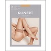 KUNERT Women's Hold-Up Stockings Beauty 7 Non-Slip 7 Denier, Tan
