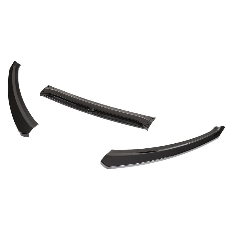 Spec-D Tuning Glossy Black Front Bumper Lip Spoiler Splitter Body
