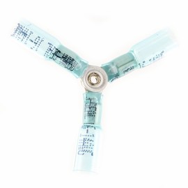 Sea-Doo New OEM Electrical Blue "Y" Butt Connector, 204130071