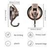 Khdrvok Heavy Duty Vacuum Suction Cup Hooks Powerful Suction Cup