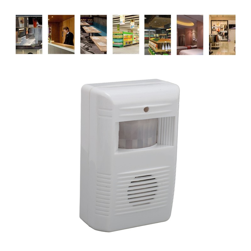 Wireless Motion Sensor Doorbell Infrared Motion Activated Welcome Doorbell Alarm