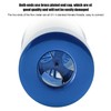 Water Flow Meter Multiple Color Metal Spiral G1/4 Female Thread