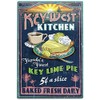 Great Key West Florida Key Lime Pie Vintage Sign Aluminum