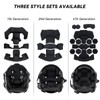Yzpacc Tactical Helmet Pads, Universal Replacement EX Helmet Internal Memory