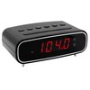 soundmaster UR111SW clock radio FM FM alarm clock Black