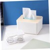 Hoement 4Pcs Tissue Box Spring Holders Tissue Spring Bracket for