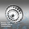 Kitchen Sink Strainer Plug, 78mm Hole Stainless Steel Sink Strainer